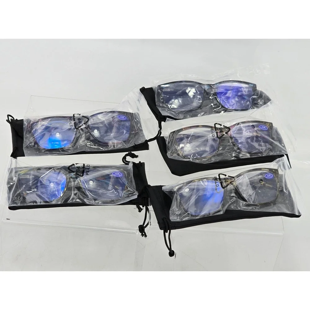 SIGVAN Reading Glasses Unisex +2.50 Multicolor Tortoise Blue Light Block - NEW